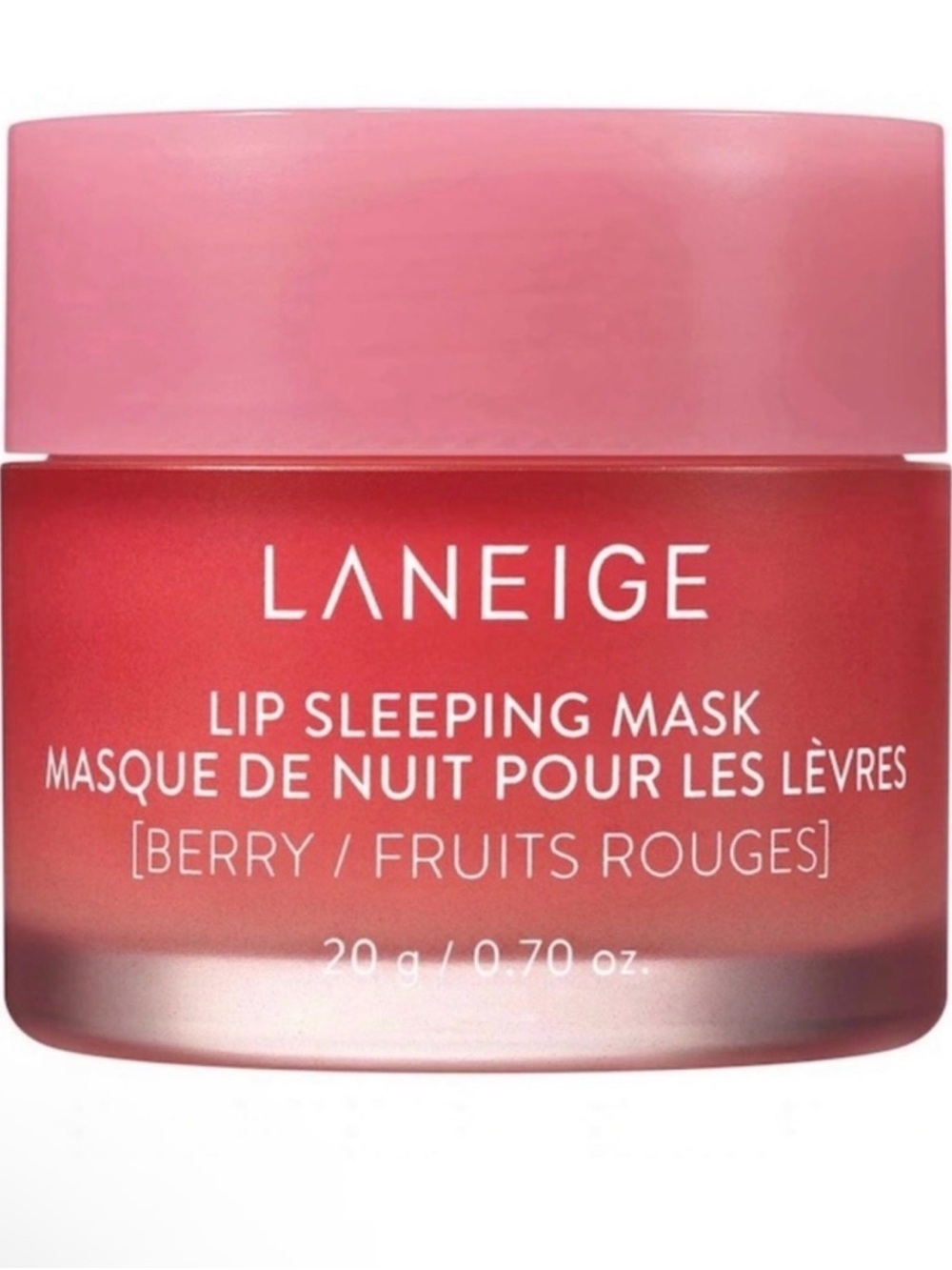 LANEIGE Soft Pink Overnight Lip Mask